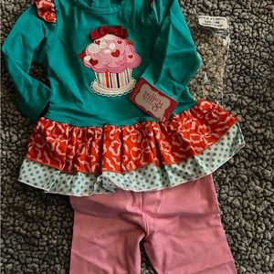 Ricrac & Ruffles NWT 12m Sweetshop outfit🧁🧁🧁